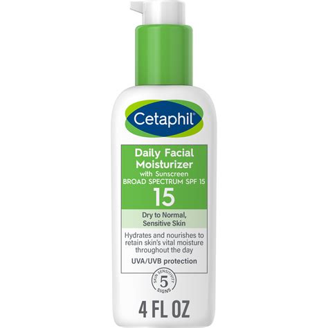 Cetaphil daily facial moisturizers .